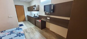 Kitchen in Studio Apartment at Paramount Golfforeste, Zeta I Greater Noida – for Rent