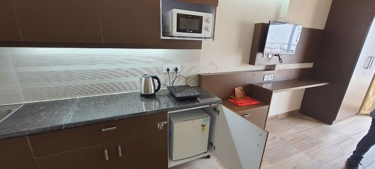 Kitchen, paramount-golfforeste Studio 435 Sq.Ft. Apartment In Zeta I Greater Noida Greater Noida 10678237