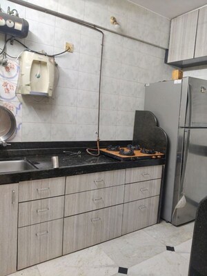 Kitchen in 2 BHK Apartment at Hiranandani Gardens Eternia, Powai – for Rent
