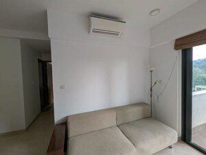 Bathroom in 2 BHK Apartment at Shapoorji Pallonji Vicinia, Powai – for Rent