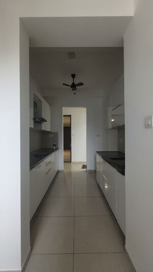 Kitchen in 3 BHK Apartment at Shapoorji Pallonji Vicinia, Powai – for Rent
