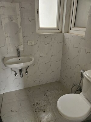 Bathroom in 2 BHK Apartment at Ramprastha Skyz, Sector 37d – for Rent