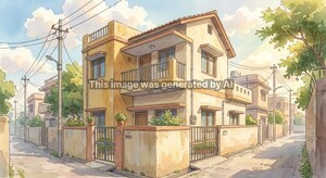  Independent House – Exterior View View at Janakpuri Colony - for Sale