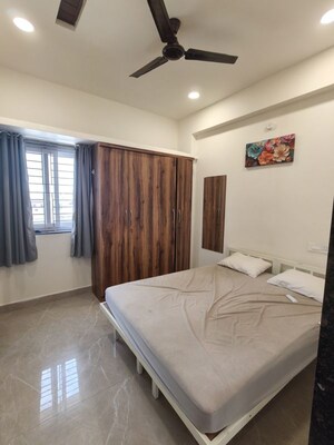Bedroom in 1 BHK Apartment at Raghavendra Nilayam Kondapur, Kondapur – for Rent