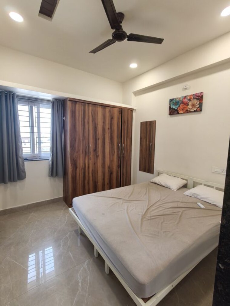 Bedroom, raghavendra-nilayam-kondapur 1 Bedroom 532 Sq.Ft. Apartment In Kondapur Hyderabad 10678364