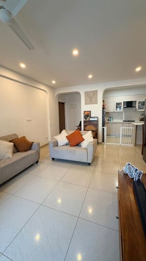 Living Room in 3 BHK Apartment at Goyal Orchid Piccadilly, Thanisandra Main Road – for Rent