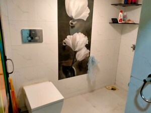 Bathroom in 2 BHK Apartment at Sonam Sagar CHS, Bhayandar East – for Rent