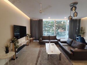 Living Room in 3 BHK Apartment at Andheri CHS, Andheri West – for Rent