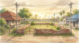  Land – Exterior View View at Mogra - for Sale