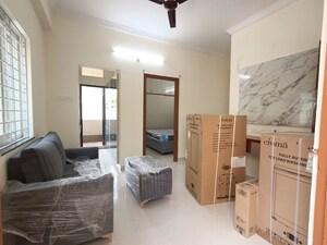 Living Room in 1 BHK Apartment at Sri Balaji Nivas Gachibowli, Gachibowli – for Rent
