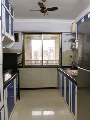 Kitchen in 3 BHK Apartment at Raheja Solitaire, Goregaon West – for Rent