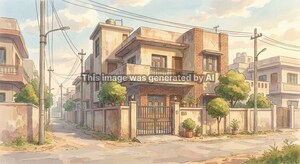 Independent House – Exterior View View at Vikram Enclave - for Sale