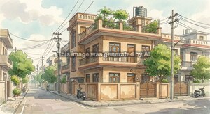  Builder Floor – Exterior View View at Vaishali - for Sale