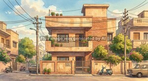 Apartment – Exterior View View at Shalimar Garden Extension ii - for Sale