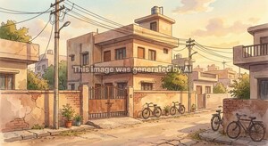  Independent House – Exterior View View at Yusufpur - for Sale