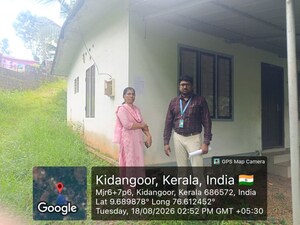  Independent House – Exterior View View at Vaikom - for Sale