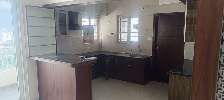 Kitchen, ncc-urban-one 3 Bedroom 1535 Sq.Ft. Apartment In Narsingi Hyderabad 10678609