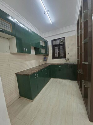 Kitchen in 3 BHK Apartment at Chattarpur – for Rent