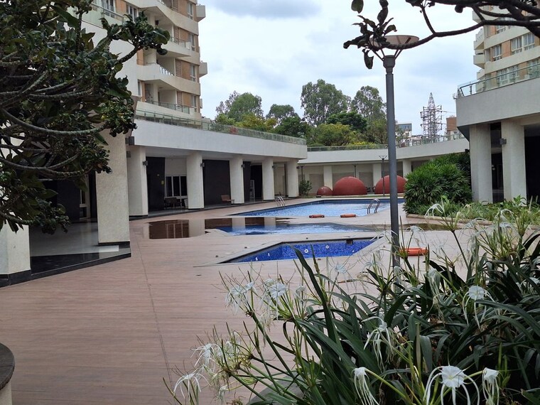 Balcony, mantri-lithos 2 Bedroom 1420 Sq.Ft. Apartment In Thanisandra Bangalore 10678632