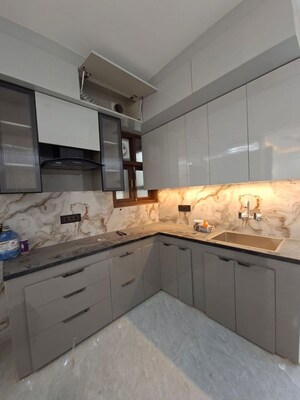 Kitchen in 3 BHK Apartment at Rajpur – for Sale