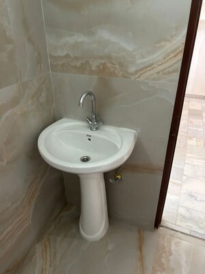 Bathroom in 3 BHK Builder Floor at Guru Nanak Enclave, Dhakoli – for Sale