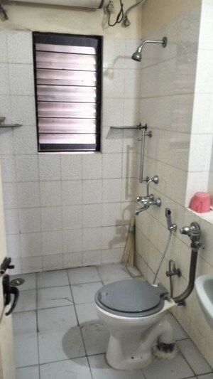 Bathroom in 1 BHK Apartment at Raheja Vistas Phase 3, Mohammadwadi – for Rent