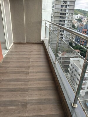 Balcony in 3 BHK Apartment at Suhas Suman Kunj, Baner – for Rent