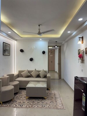 Living Room in 1 BHK Apartment at Saket – for Rent