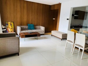 Living Room in 2 BHK Apartment at Comfort Zone, Balewadi – for Rent