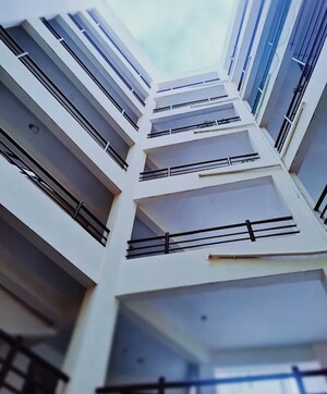 Staircase in 2.5 BHK Apartment at Prem Satyam Swastik Apartment, Patiala Road – for Sale