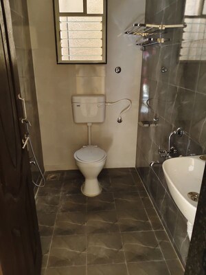 Bathroom in 1 BHK Apartment at Rajesh Complex Tingre Nagar, Tingre Nagar – for Rent