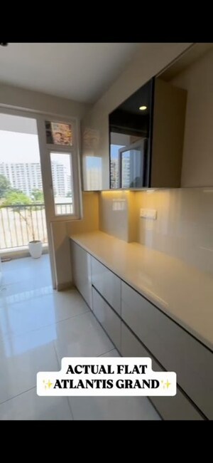 Kitchen in 3 BHK Apartment at Krishna Atlantis Heights, High Ground – for Sale