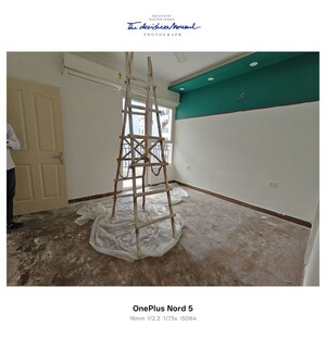 Staircase in 2 BHK Apartment at Mapsko Paradise, Sector 83 – for Rent
