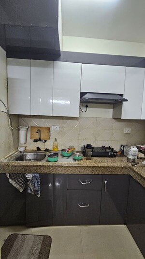Kitchen in 1 RK Apartment at Logix Blossom Zest, Sector 143 – for Rent