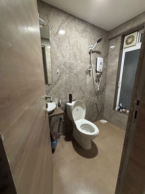 Bathroom in 1 BHK Apartment at Srishti Harmony 3 Phase 1, Andheri East – for Rent