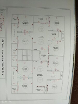 Floor Plan in 3 BHK Builder Floor at Dlf Ankur Vihar – for Sale
