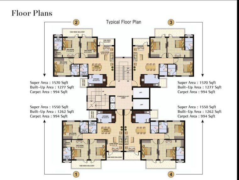 Master Plan, omaxe-the-palace 3 Bedroom 1615 Sq.Ft. Apartment In Gomti Nagar Lucknow 10678777