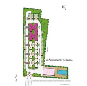 Master Plan in 3 BHK Apartment at Omaxe The Palace, Gomti Nagar – for Sale