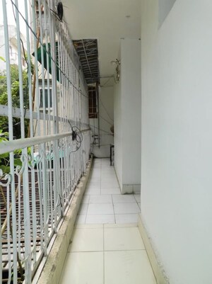 Balcony in 3 BHK Builder Floor at Greater Kailash – for Rent