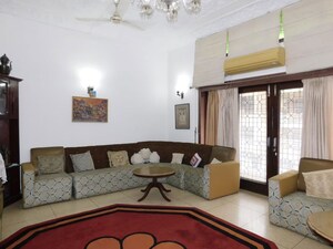 Dining Room in 3 BHK Builder Floor at Greater Kailash – for Rent