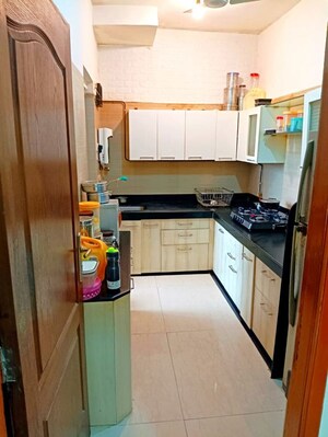 Kitchen in 2 BHK Apartment at K Raheja Heights, Malad East – for Rent