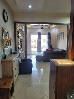Living Room in 2 BHK Apartment at BM Luxuria, Hsr Layout – for Rent
