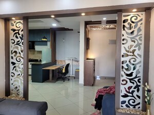 Living Room in 2 BHK Apartment at BM Luxuria, Hsr Layout – for Rent