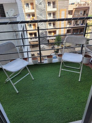 Staircase in 2 BHK Apartment at BM Luxuria, Hsr Layout – for Rent