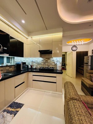 Kitchen in 2 BHK Apartment at Signature Global Orchard Avenue, Sector 93 – for Rent