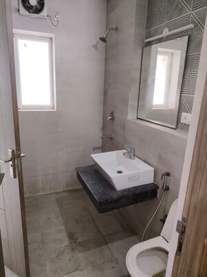 Bathroom in 3.5 BHK Apartment at Parx Laureate, Sector 108 – for Rent