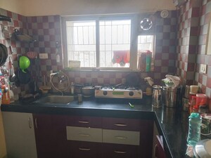 Kitchen in 2 BHK Apartment at Kumar Primavera, Wadgaon Sheri – for Rent