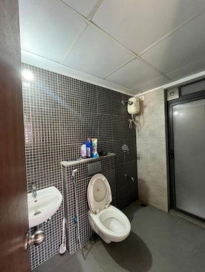 Bathroom in 1 BHK Apartment at Lodha Palava Aurelia, Dombivli East – for Rent