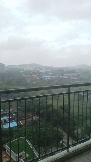 Balcony in 3 BHK Apartment at Godrej Nurture Pune, Mamurdi – for Rent