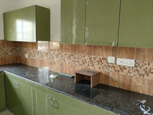 Kitchen in 3 BHK Apartment at Sargam Apartment, Jankipuram – for Rent